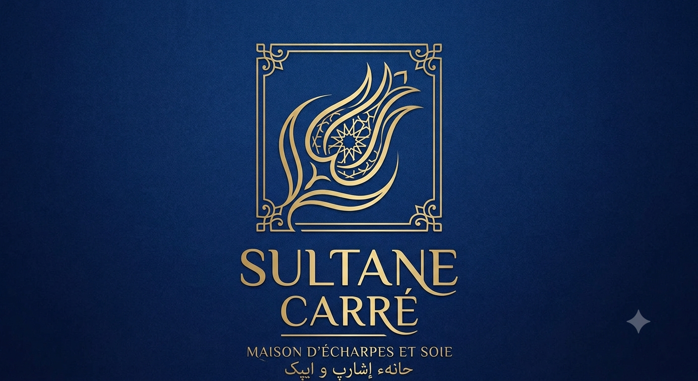 Sultane Carre Silk Scarf